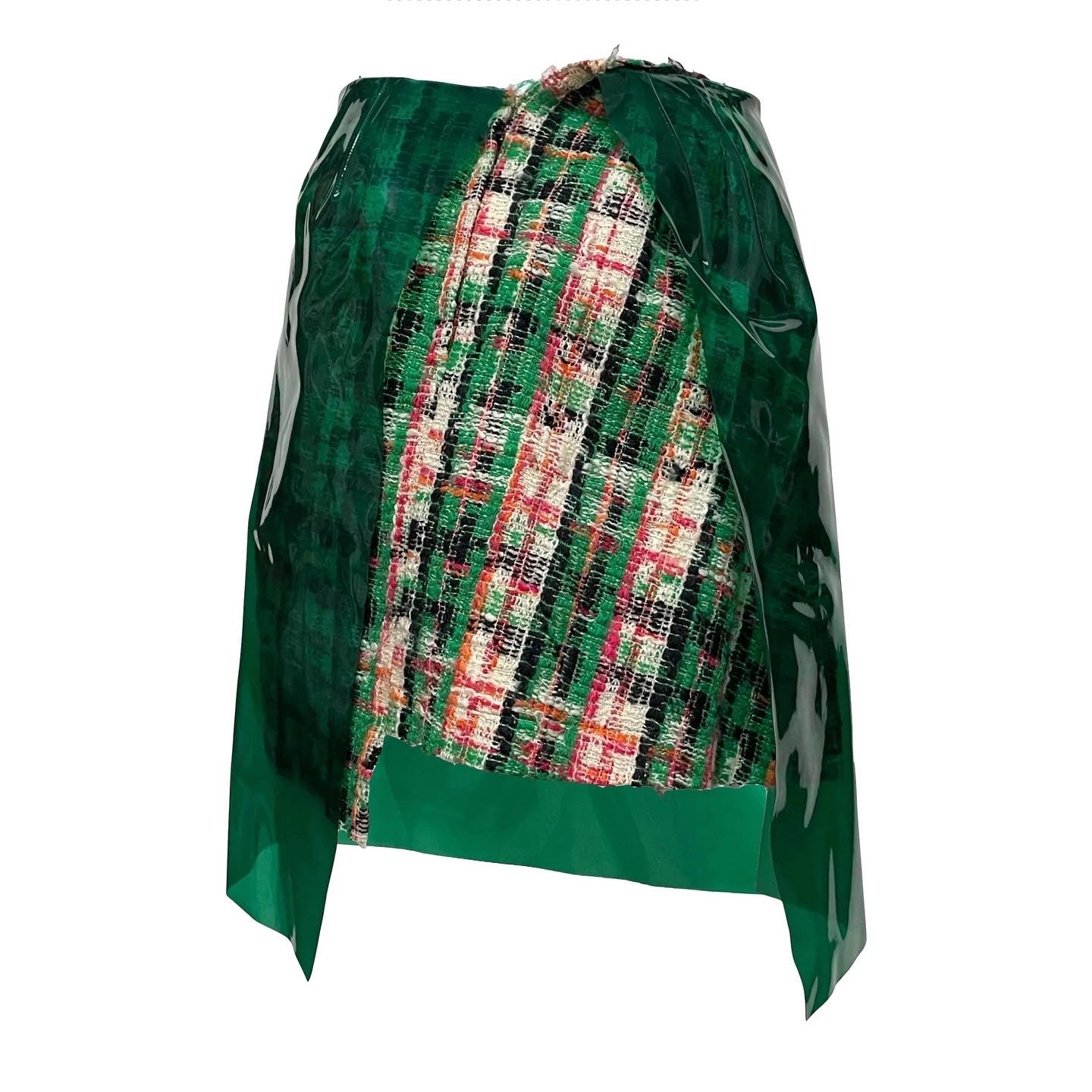 JUNYA WATANABE Fall Winter 2001 PVC Layered Skirt