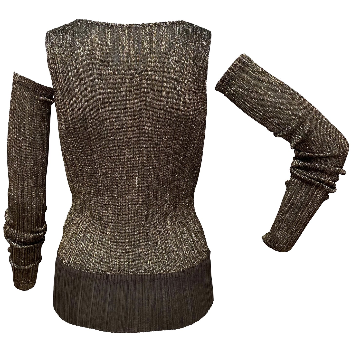 PLEATS PLEASE ISSEY MIYAKE Top and Arm Cover Set