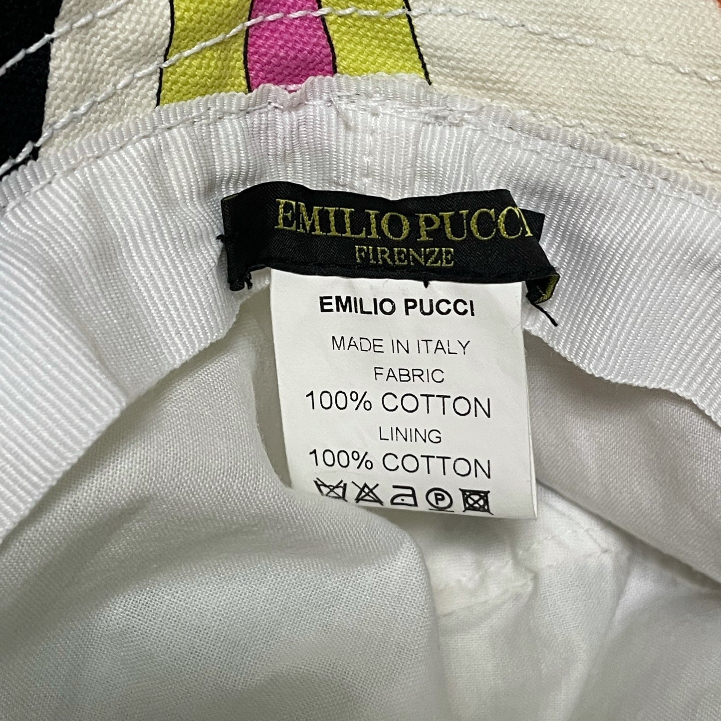 EMILIO PUCCI Spring Summer 2005 Bucket Hat with Flowers