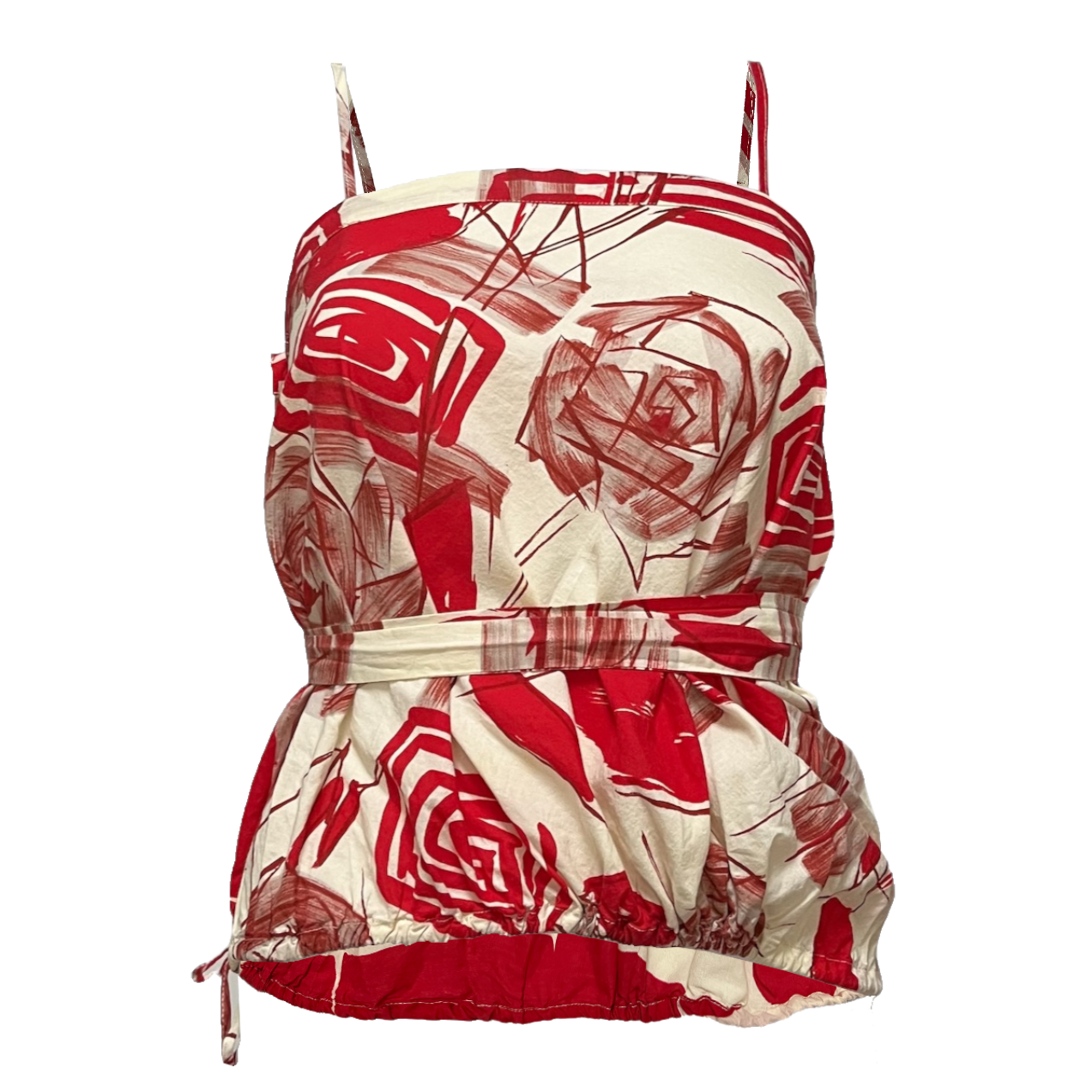 MARNI Spring Summer 2005 Roses Print Camisole