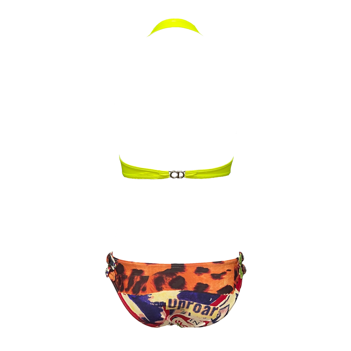 CHRISTIAN DIOR Spring Summer 2003 "Victim" Print Bikini