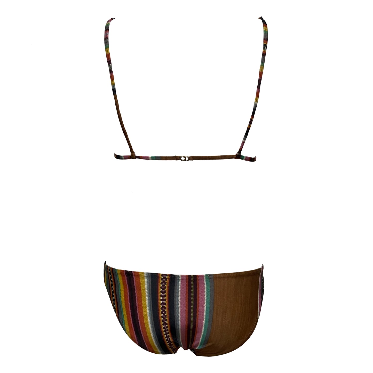 CHRISTIAN DIOR Spring Summer 2002 Striped Bikini