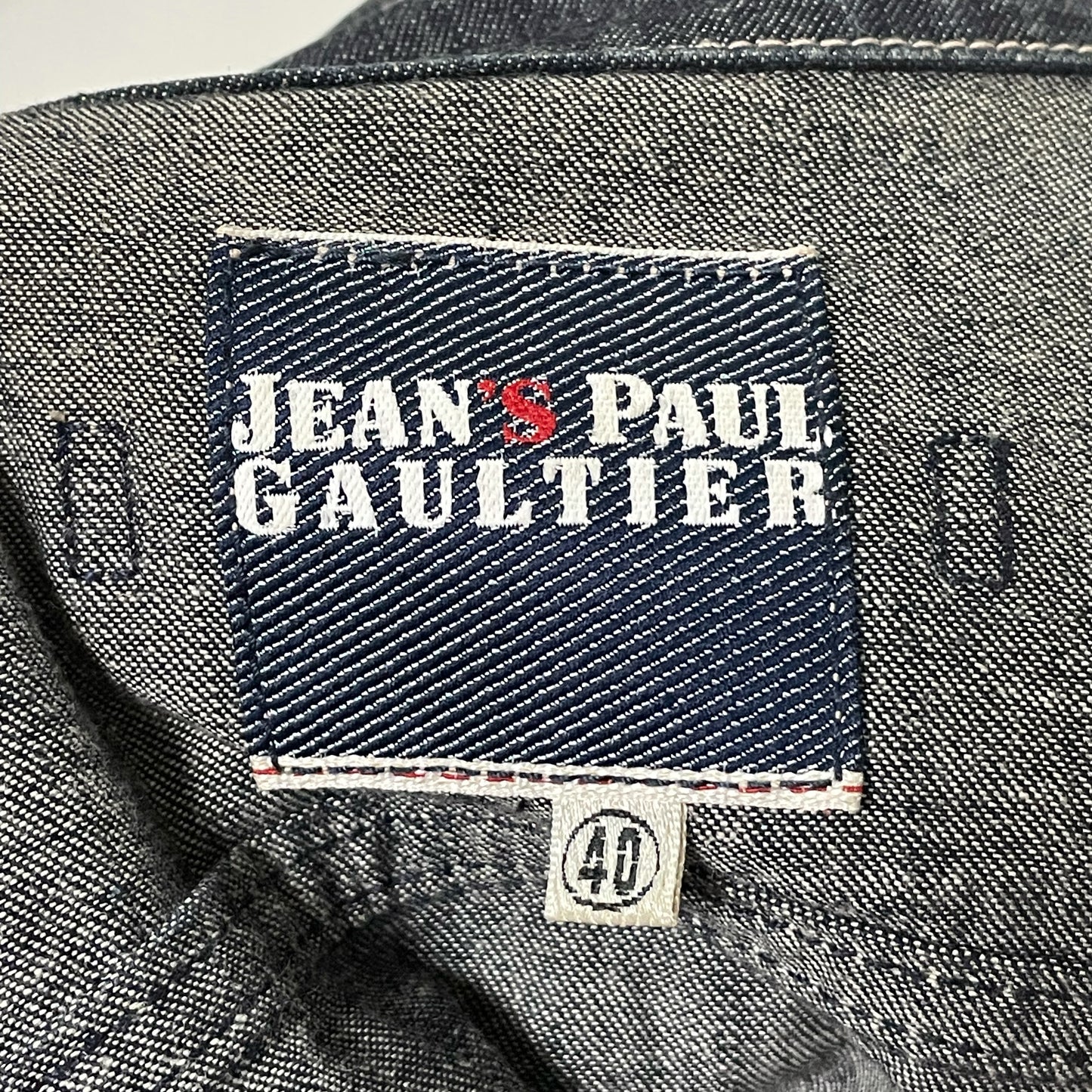 JEAN PAUL GAULTIER Spring Summer 2005 Transformation Denim Jacket
