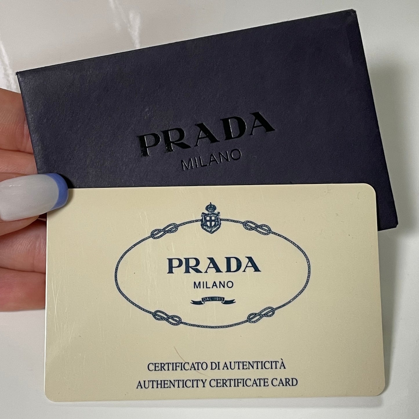 PRADA Mesh Hand Bag
