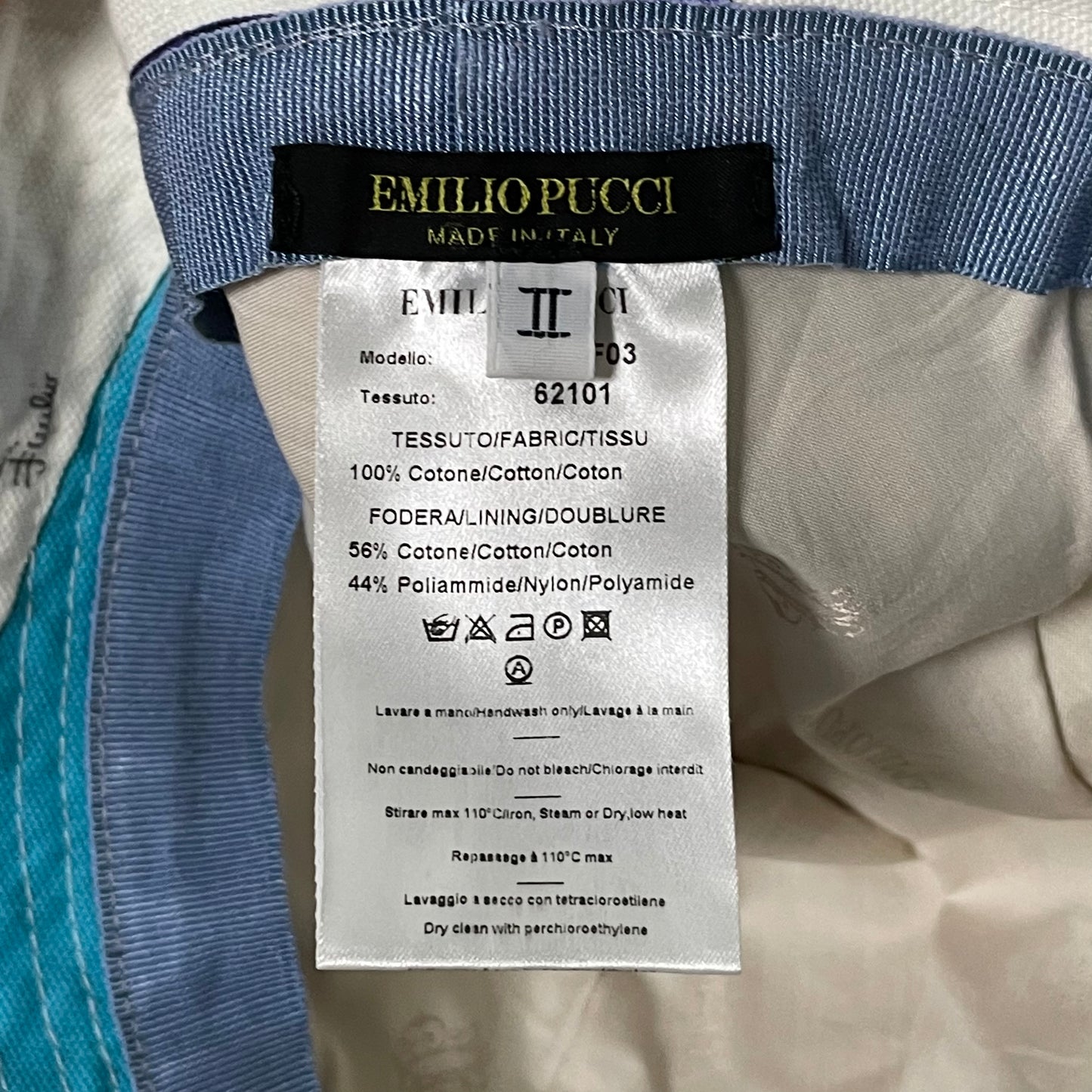 EMILIO PUCCI Spring Summer 2006 Bucket Hat