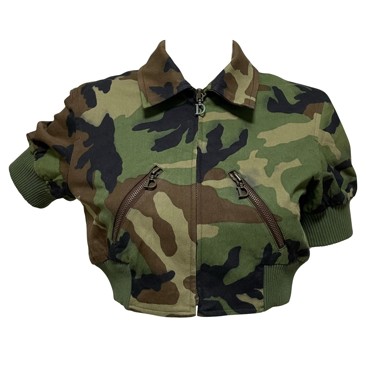 CHRISTIAN DIOR Spring Summer 2001 Camouflage Jacket