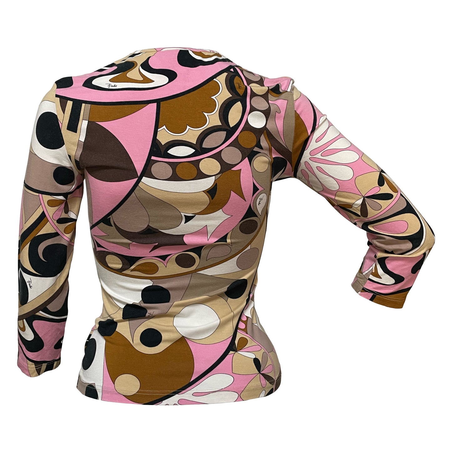 EMILIO PUCCI Three-Quarter Sleeve T-Shirt