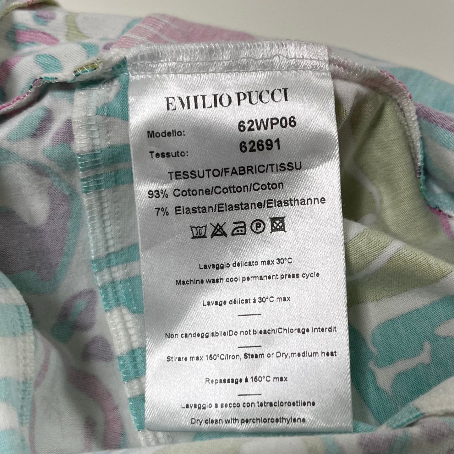 EMILIO PUCCI Spring Summer 2006 Halter Neck Top