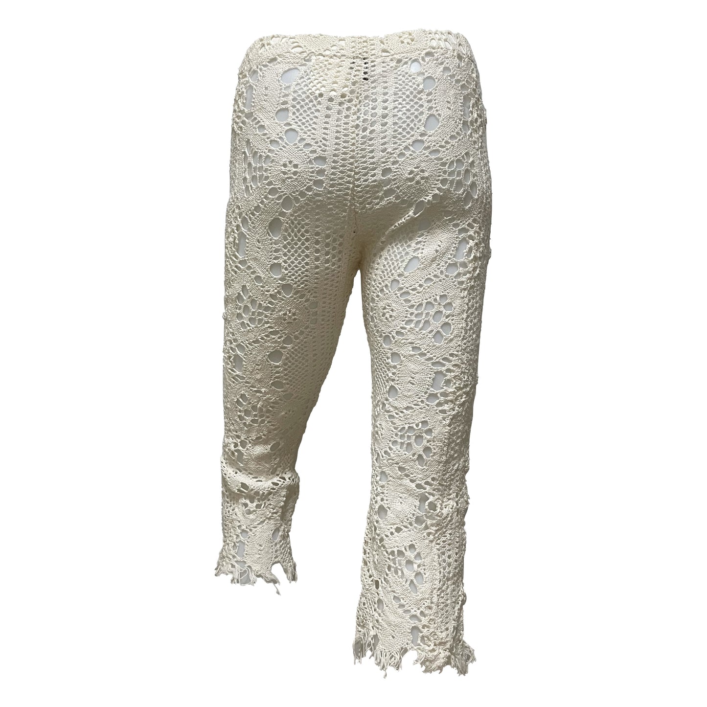 UNDERCOVER Lace Cropped Pants