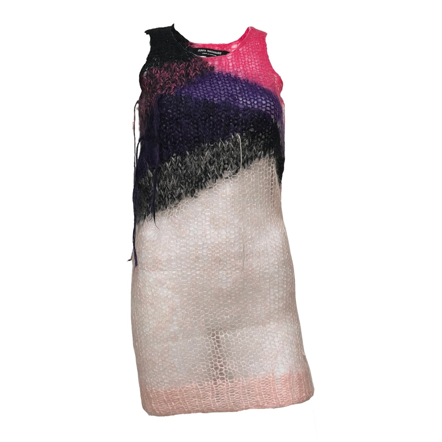 JUNYA WATANABE Fall Winter 2006 Distressed Knit Mini Dress