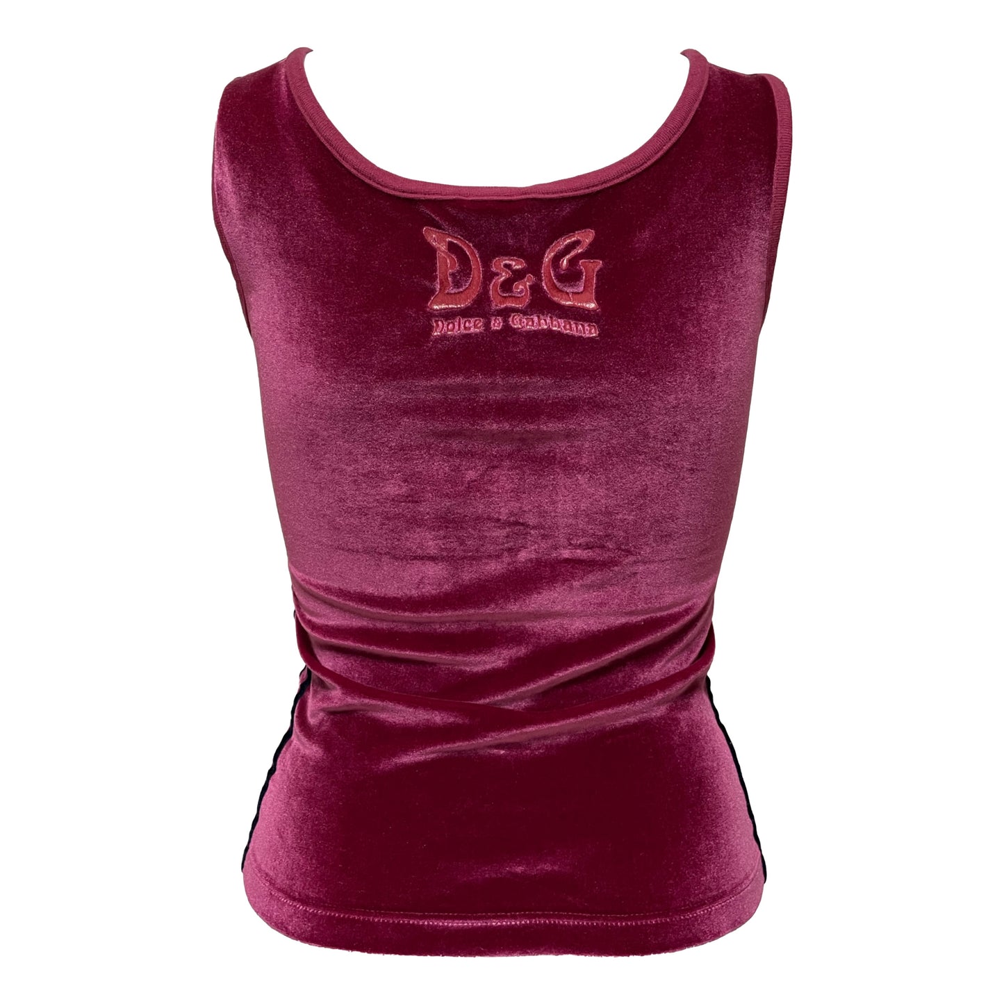 D&G Velvet Tank Top