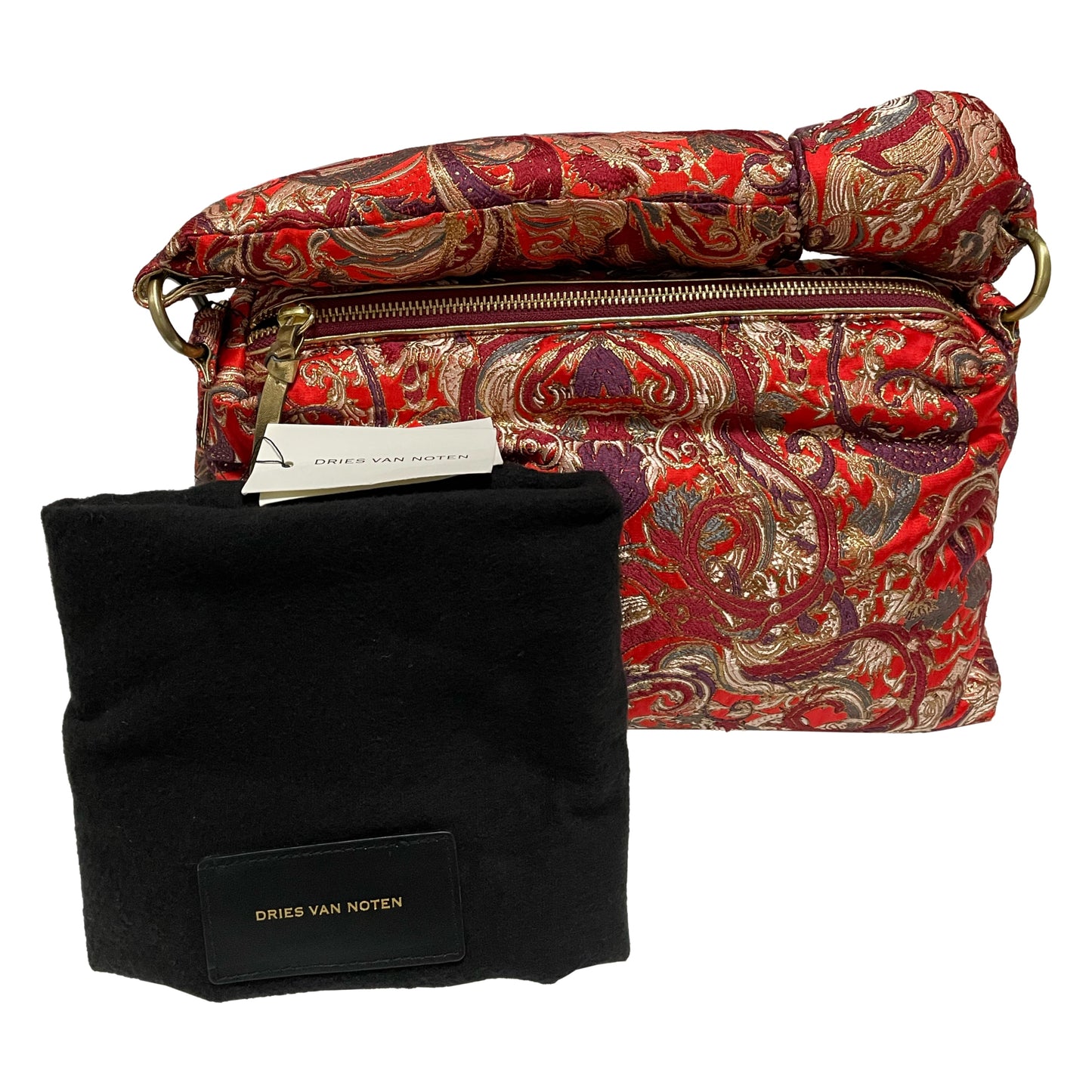 DRIES VAN NOTEN Spring Summer 2020 Embroidered Hand Bag