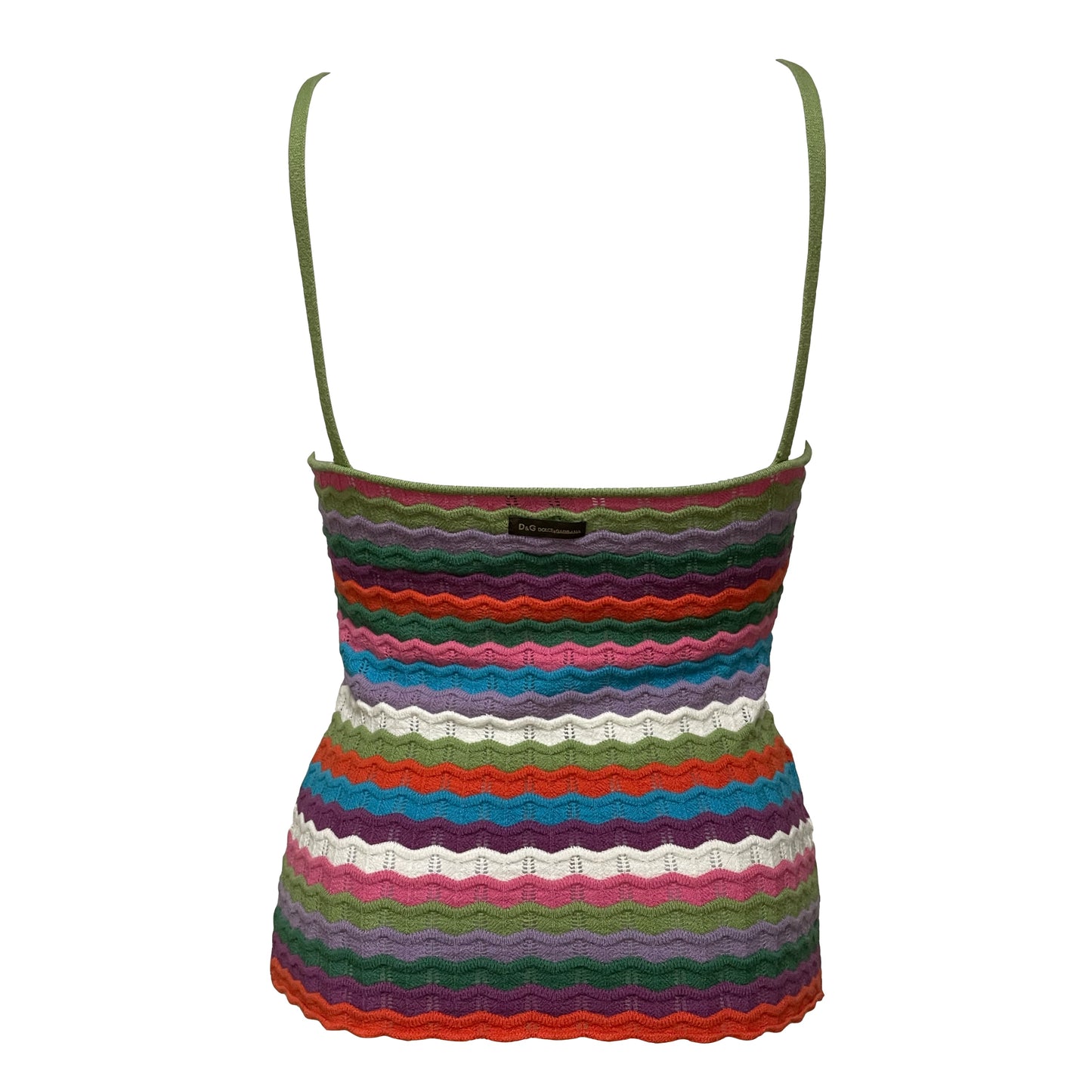 D&G Knit Striped Camisole