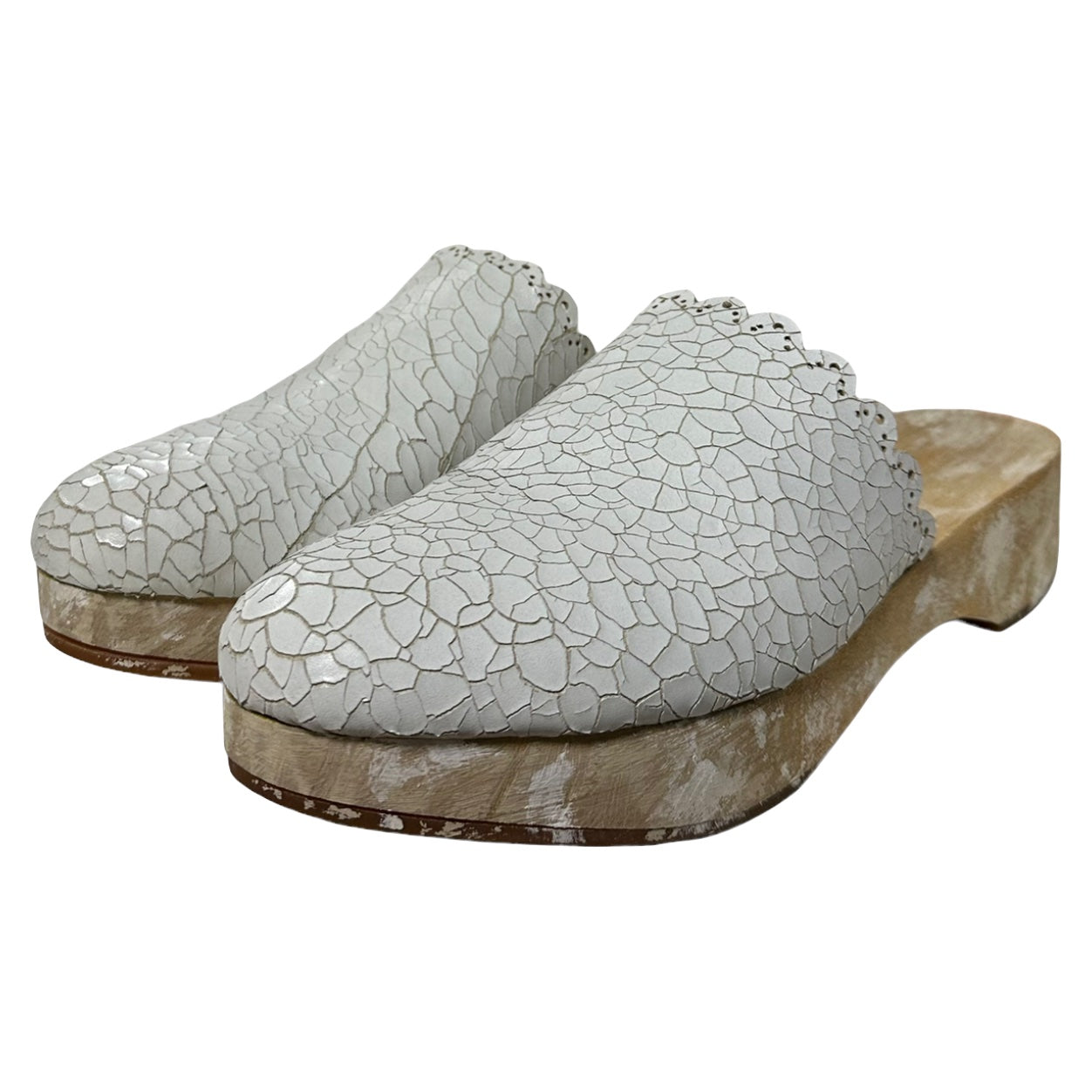 UNDERCOVER Spring Summer 2005 "But Beautiful Ⅱ" Wooden Sole Sandals