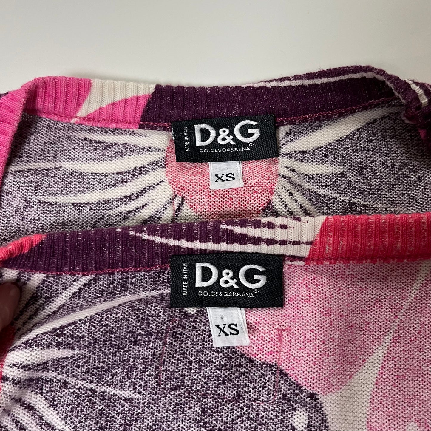 D&G Floral Cardigan and Tank Top Set