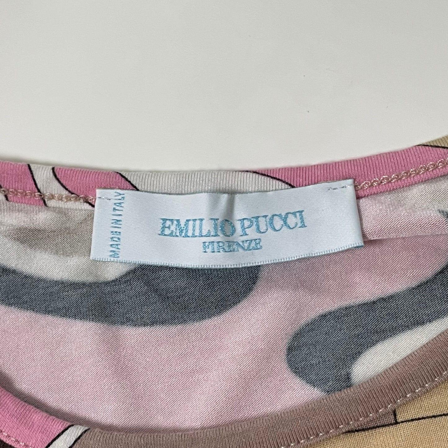 EMILIO PUCCI Three-Quarter Sleeve T-Shirt