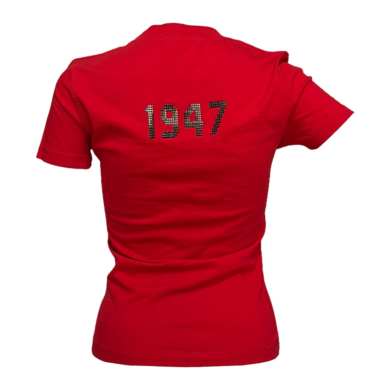 CHRISTIAN DIOR Fall Winter 2003 "J'ADORE DIOR" Studded T-Shirt