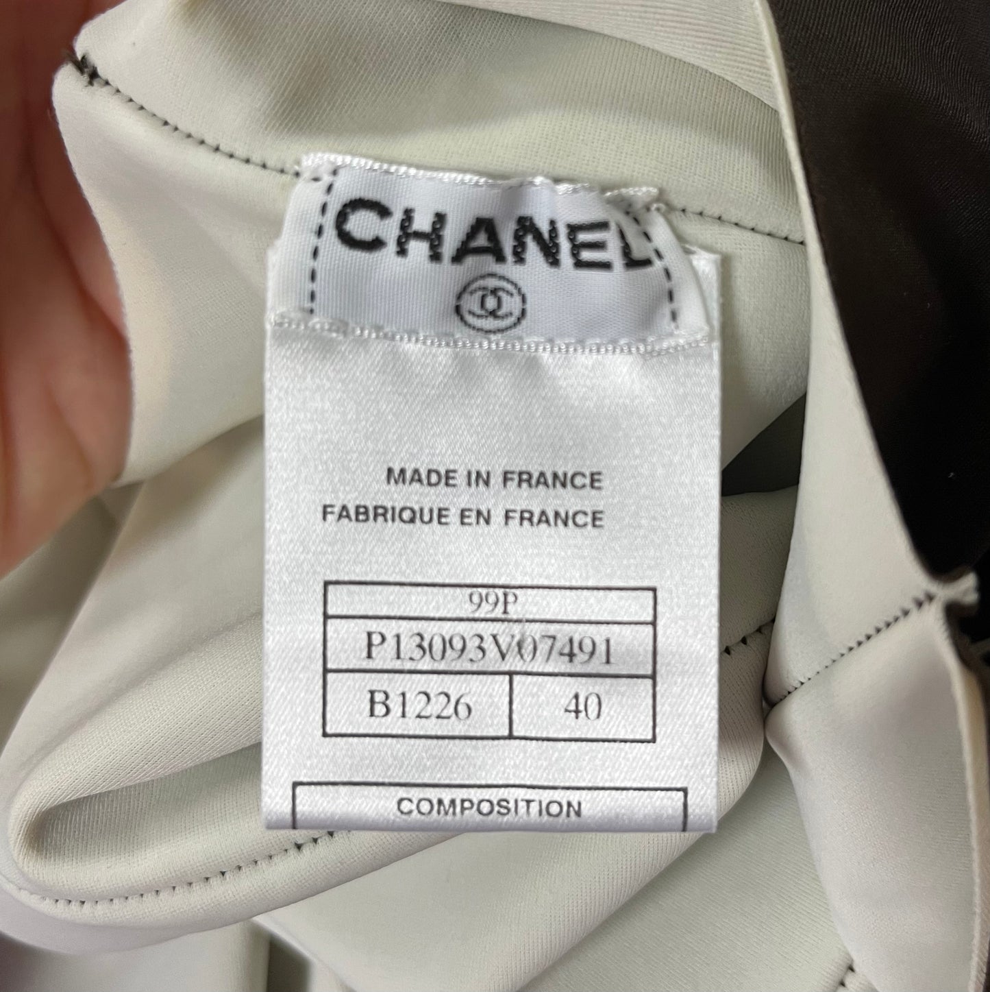 CHANEL Spring Summer 1999 Sleeveless Bustier Top
