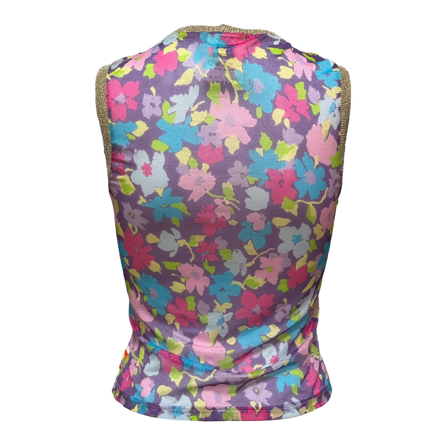 D&G Floral Pile Tank Top