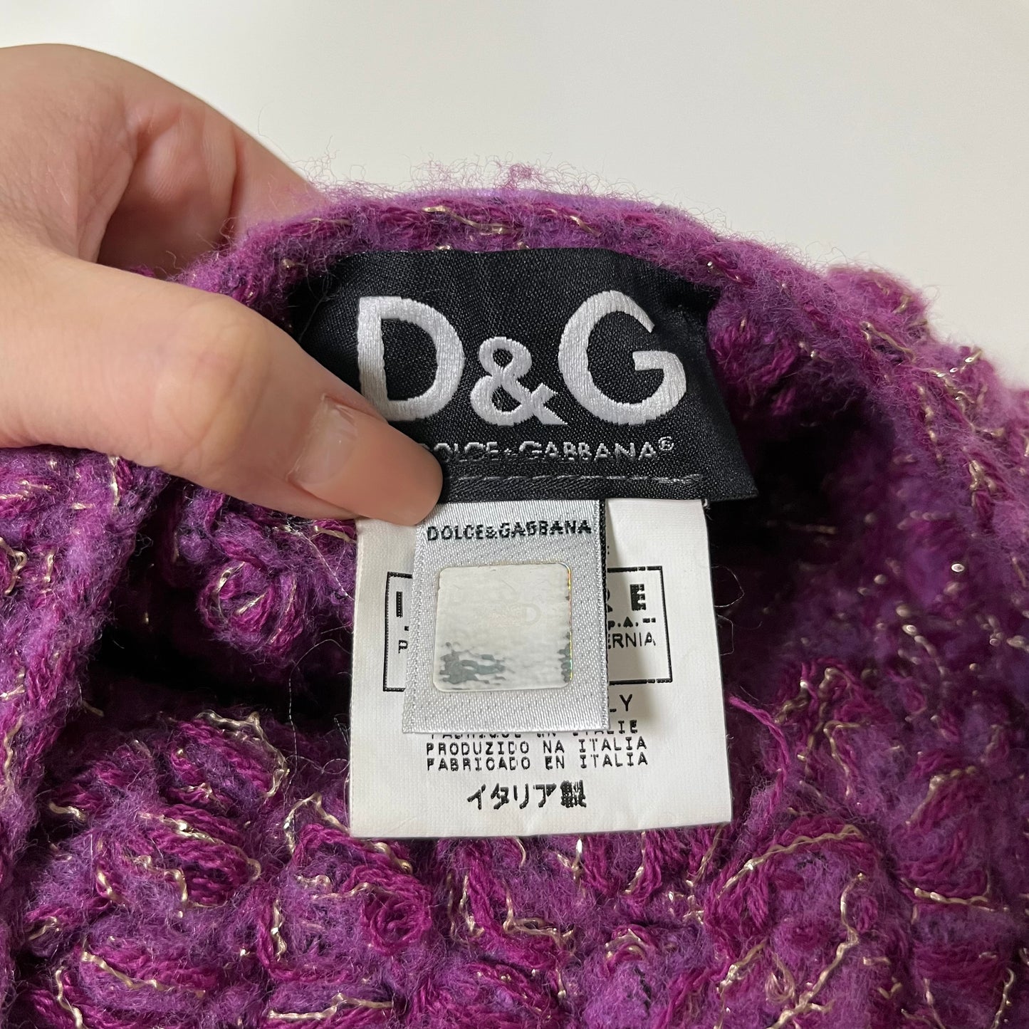 D&G Kids Knit Casquette