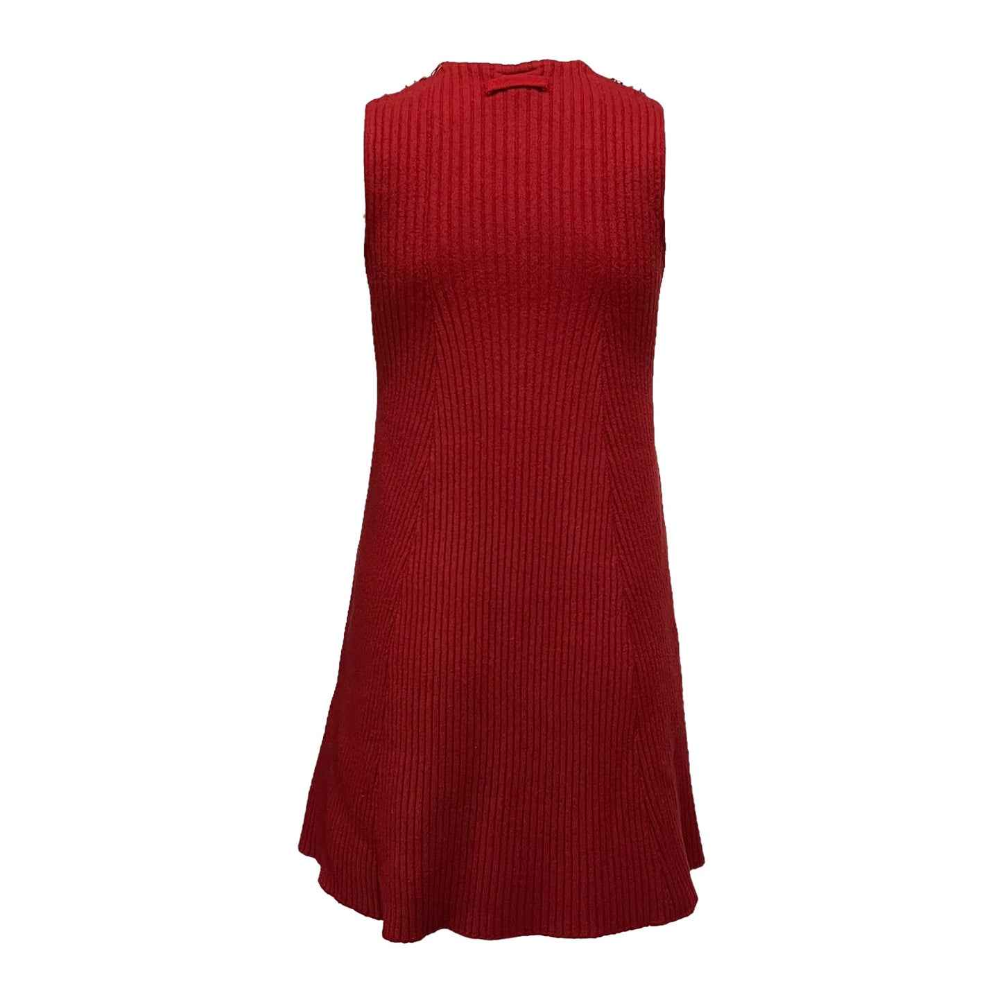 JEAN PAUL GAULTIER Spring Summer 2002 Fringed Sleeveless Knit Top
