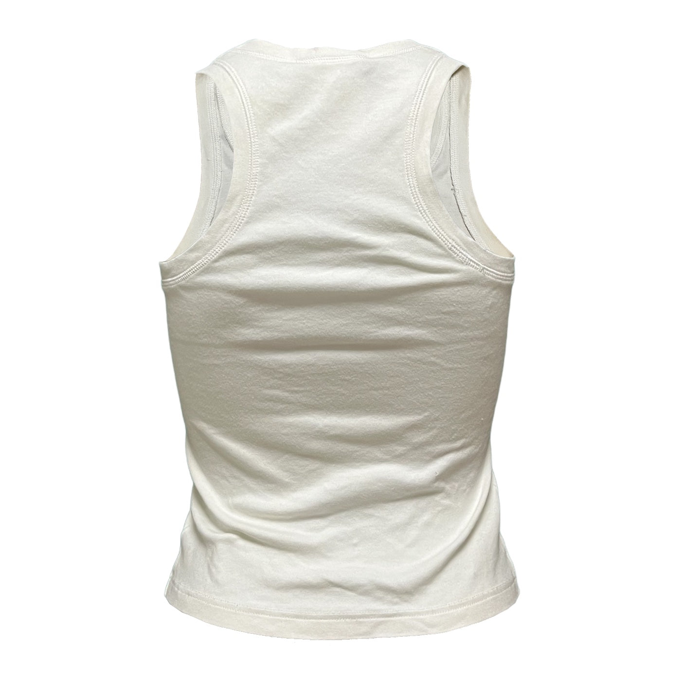 CHRISTIAN DIOR Spring Summer 2005 Peace and Love Sign Swarovski Dior Logo Tank Top