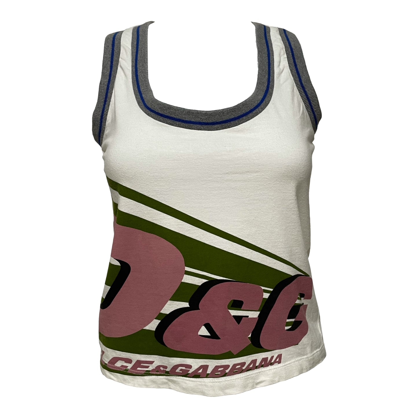 D&G Vintage Logo Tank Top