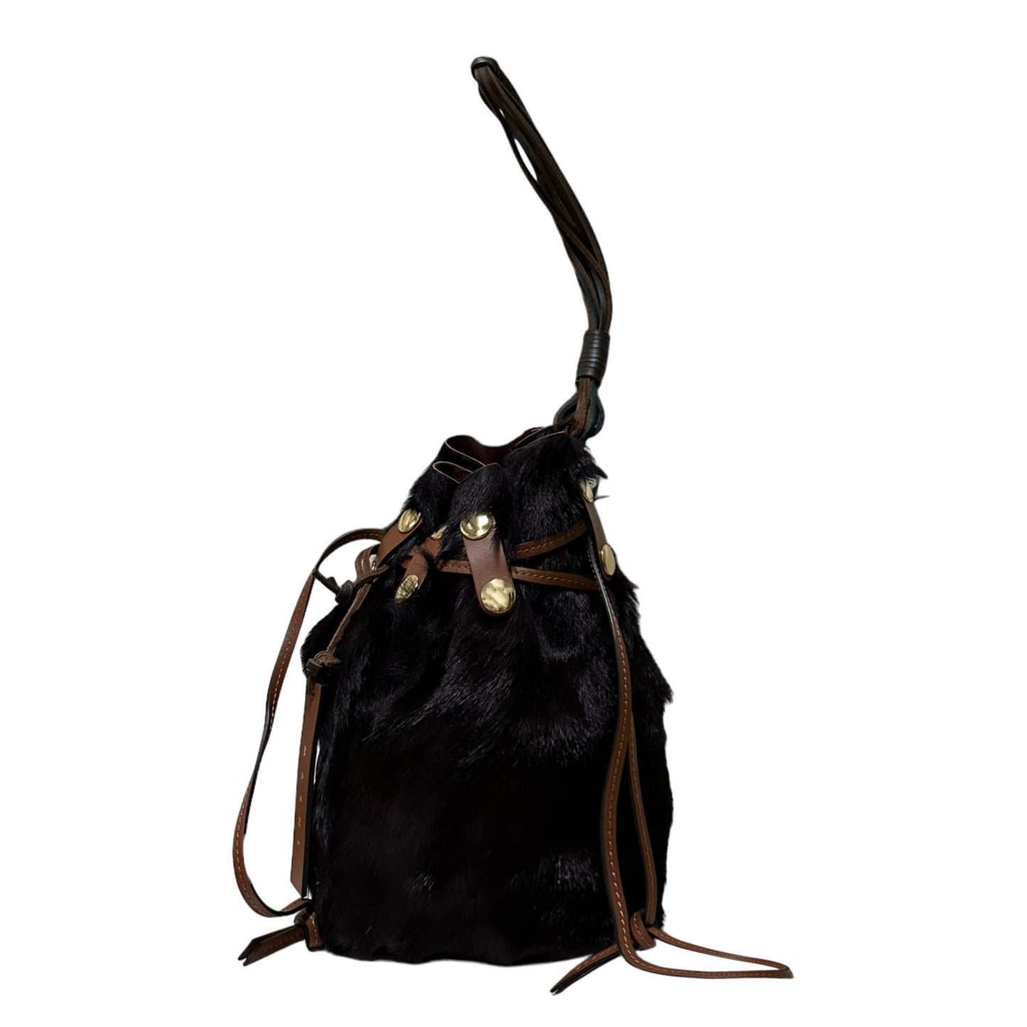 MARNI Fall Winter 2019 Unborn Calf Leather Clutch Bag