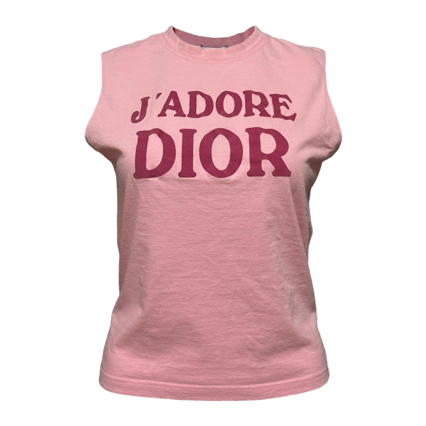 CHRISTIAN DIOR Fall Winter 2004 "J'ADORE DIOR" Tank Top