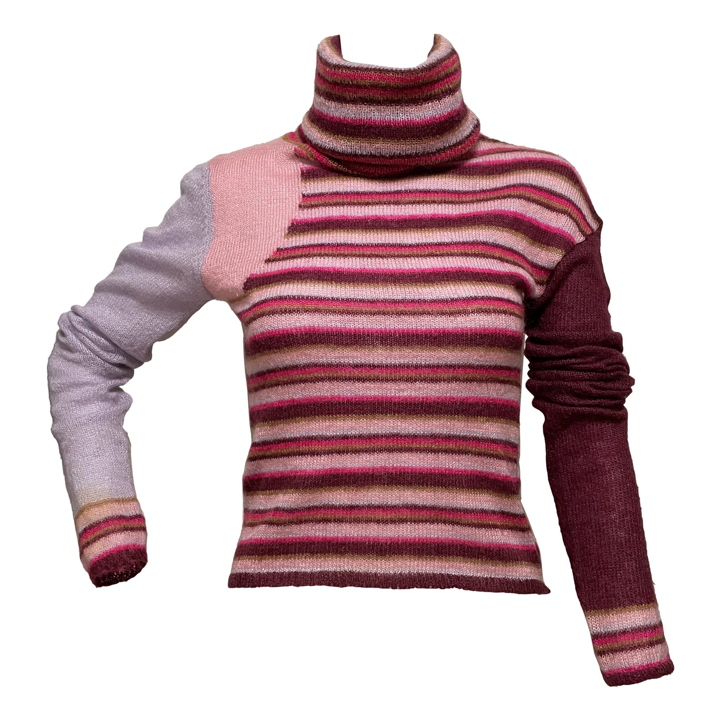 D&G Fall Winter 2000 Striped Turtleneck Sweater