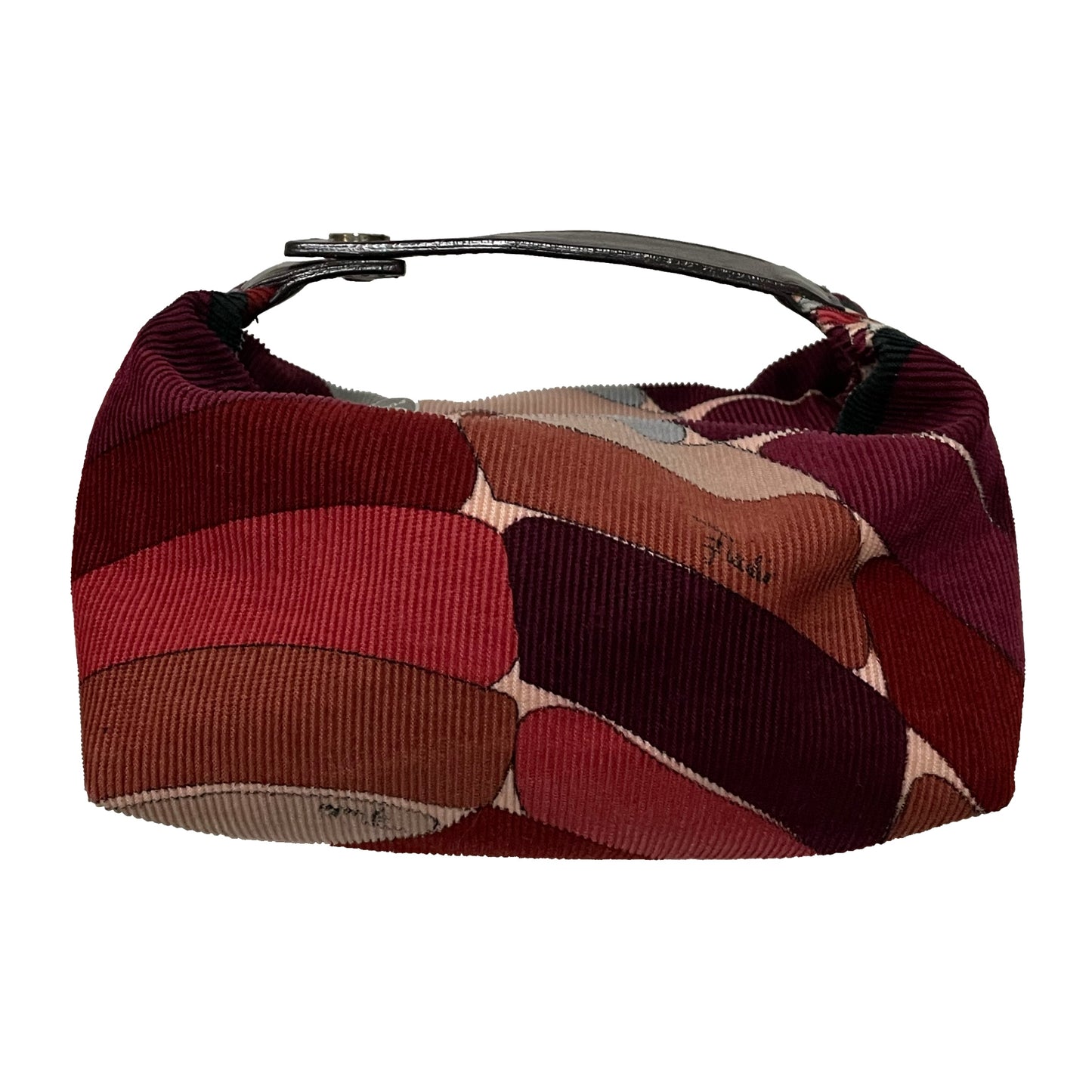 EMILIO PUCCI Corduroy Mini Hand Bag