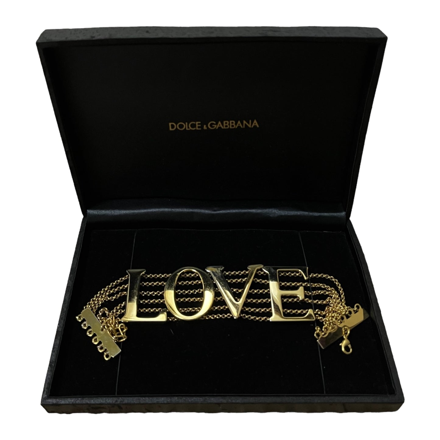 DOLCE&GABBANA Spring Summer 2003 "Love" Choker Necklace