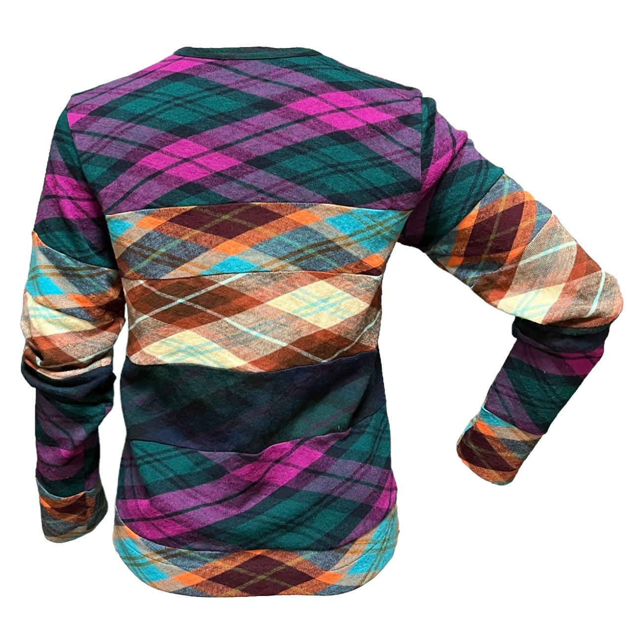 TRICOT COMME DES GARÇONS Checkered Knit Sweat Shirt