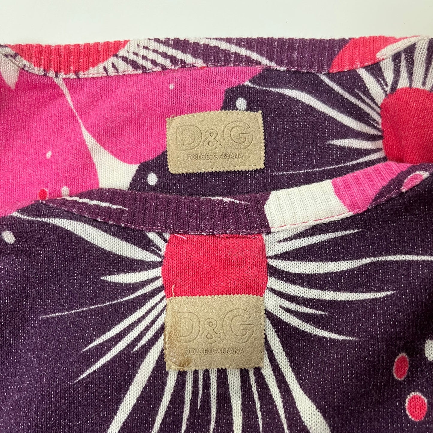 D&G Floral Cardigan and Tank Top Set