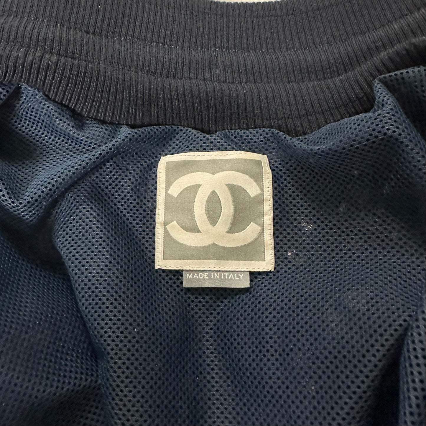 CHANEL Sport Resort 2008 Sequin Embellished Terry Cloth Jacket