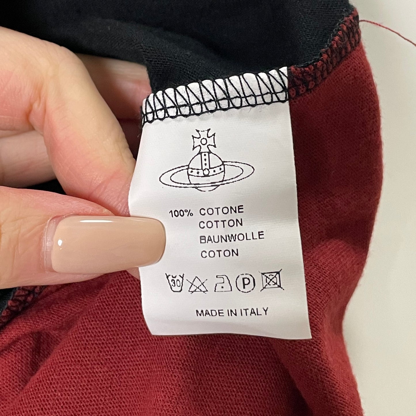 VIVIENNE WESTWOOD "Too Fast to Live, Too Young to Die" Digital Skull T-Shirt