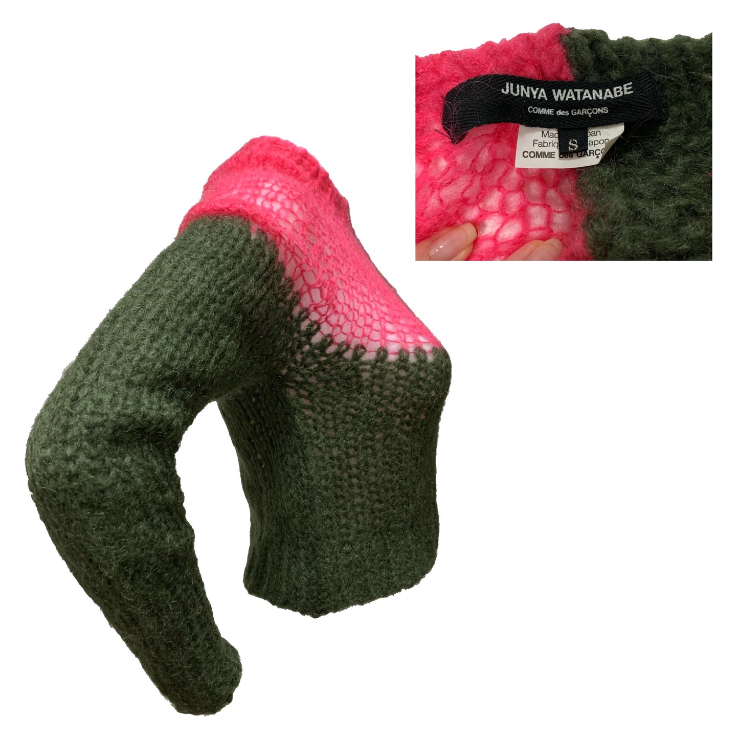 JUNYA WATANABE Fall Winter 2006 Cropped Knit Sweater