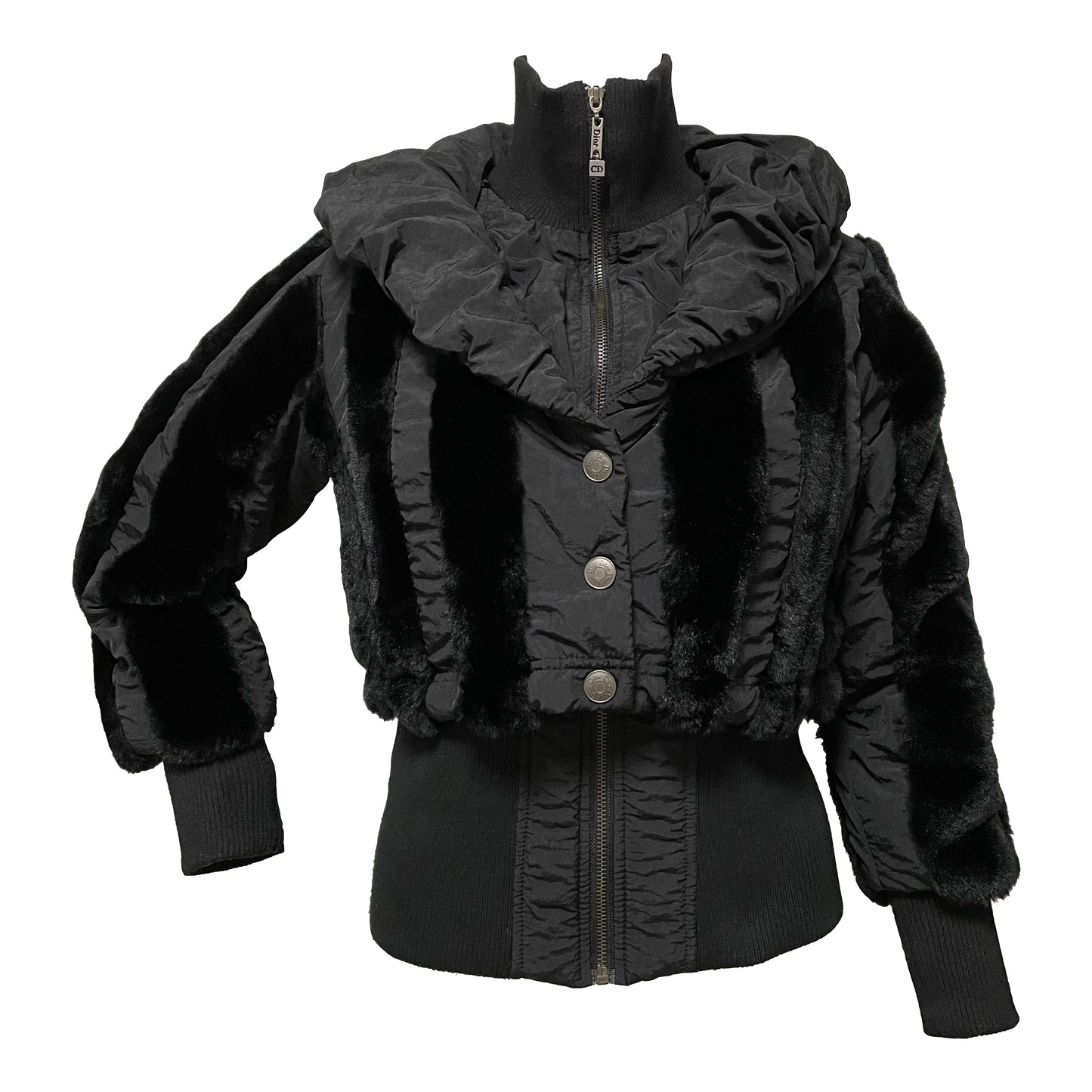 CHRISTIAN DIOR Fall Winter 2002 Fur Blouson Jacket