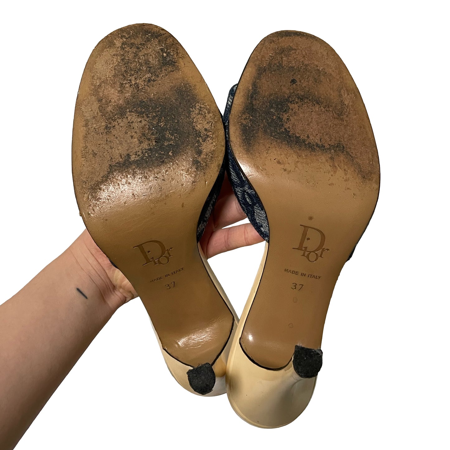 CHRISTIAN DIOR Spring Summer 2001 Lock and Key Trotter Sandals