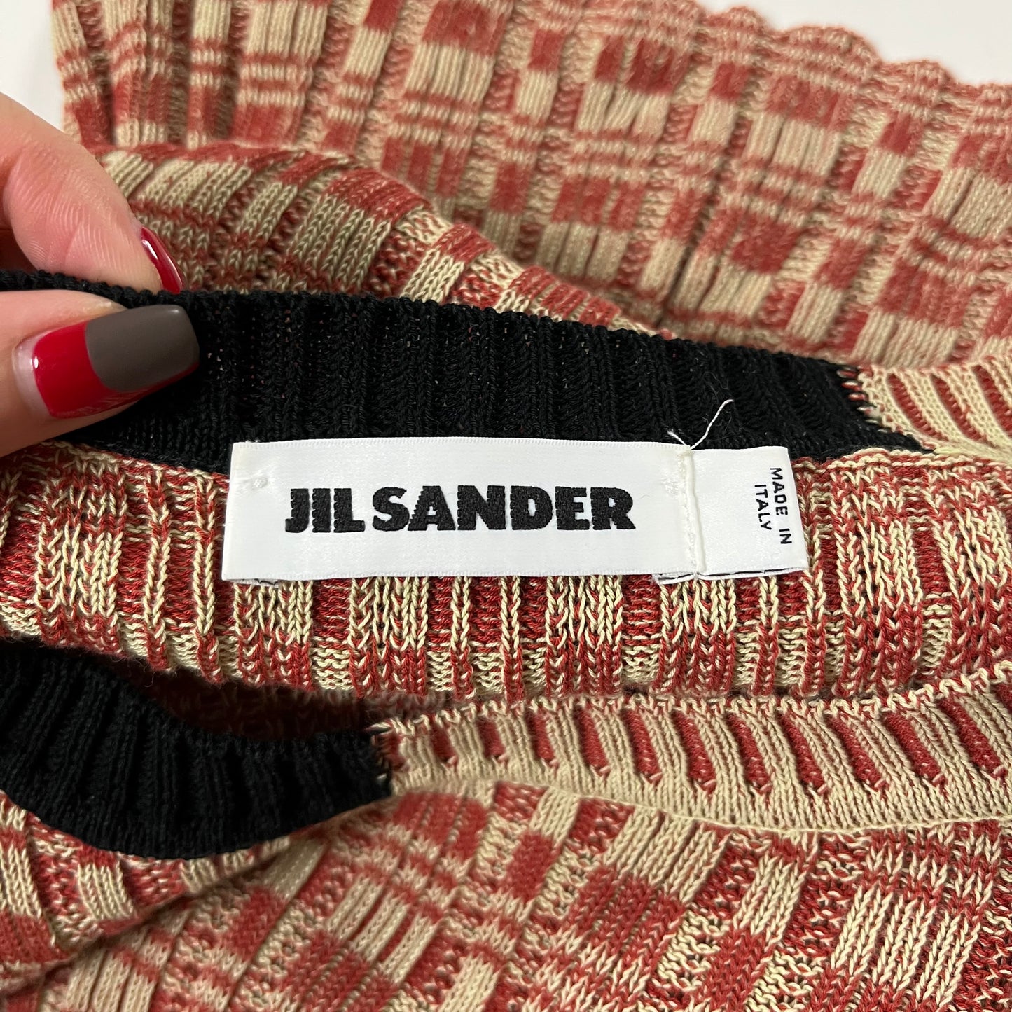 JIL SANDER Spring Summer 2019 Knit T-Shirt