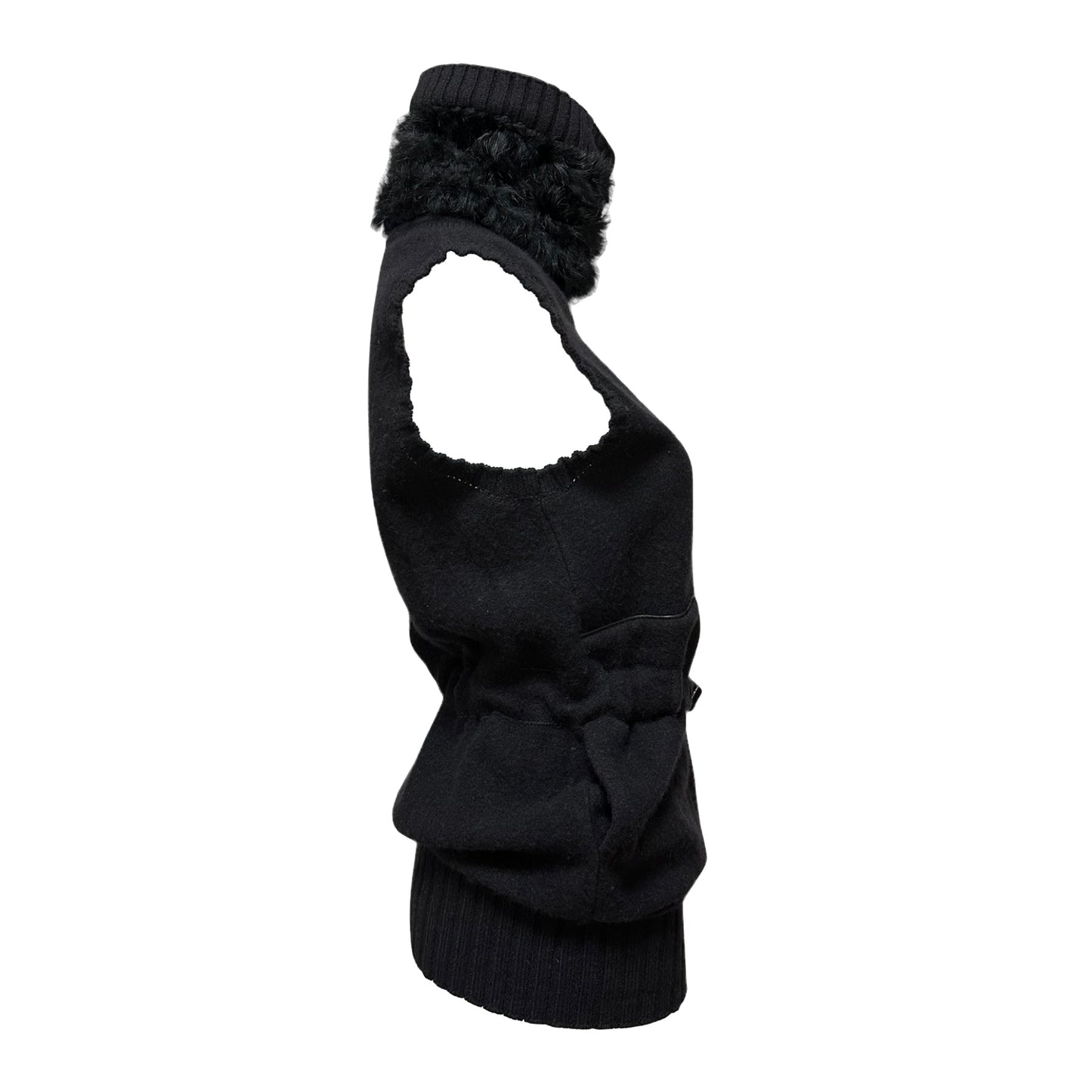 CHRISTIAN DIOR Fall Winter 2003 Knit Fur Vest