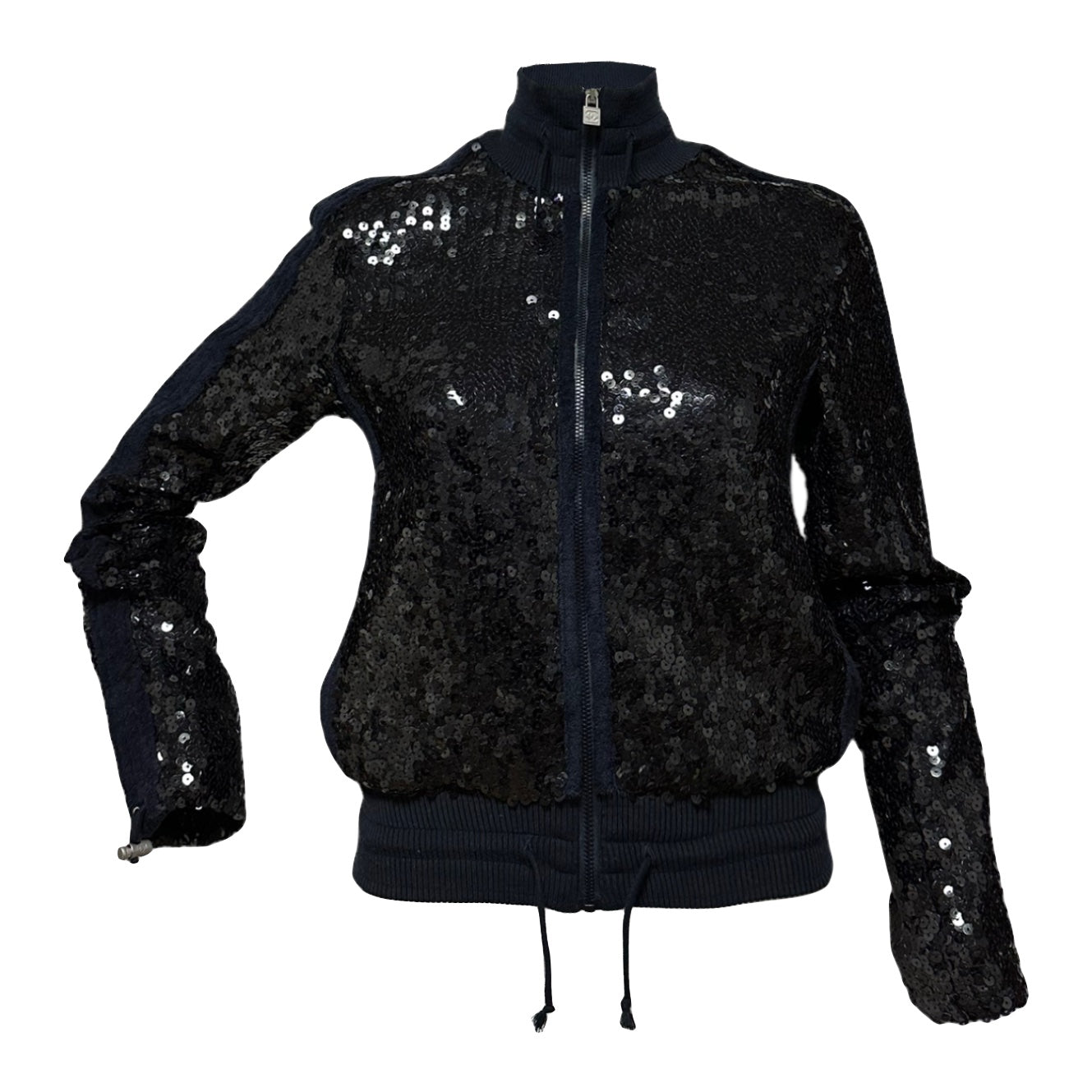 CHANEL Sport Resort 2008 Sequin Embellished Terry Cloth Jacket