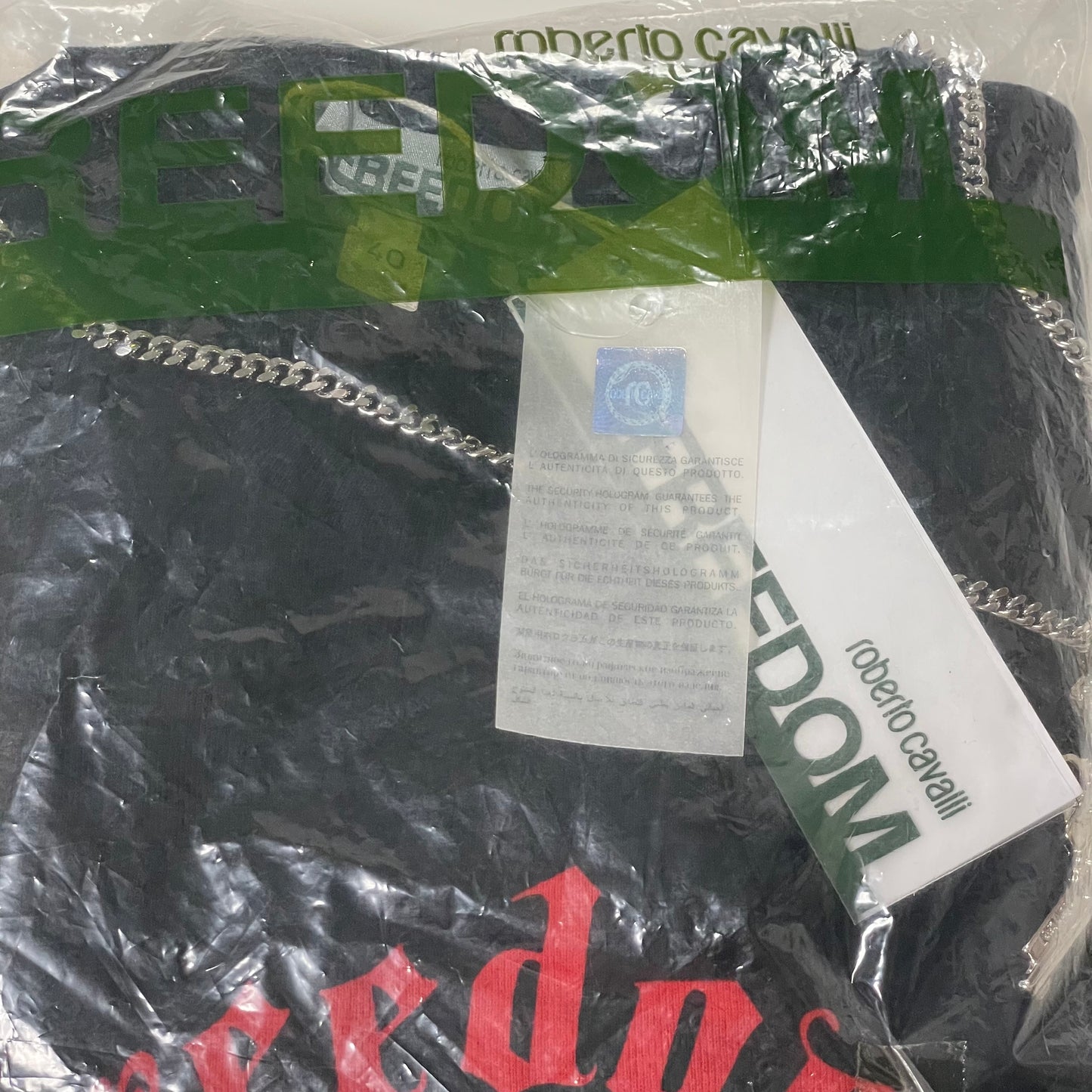 ROBERTO CAVALLI Freedom Long Sleeve T-Shirt
