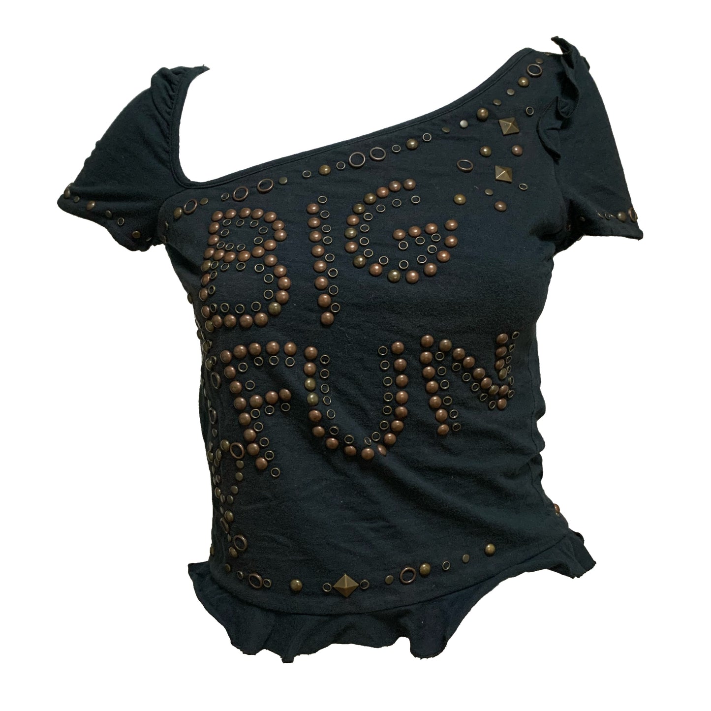 D&G Spring Summer 2003 "BIG FUN" Studs T-Shirt