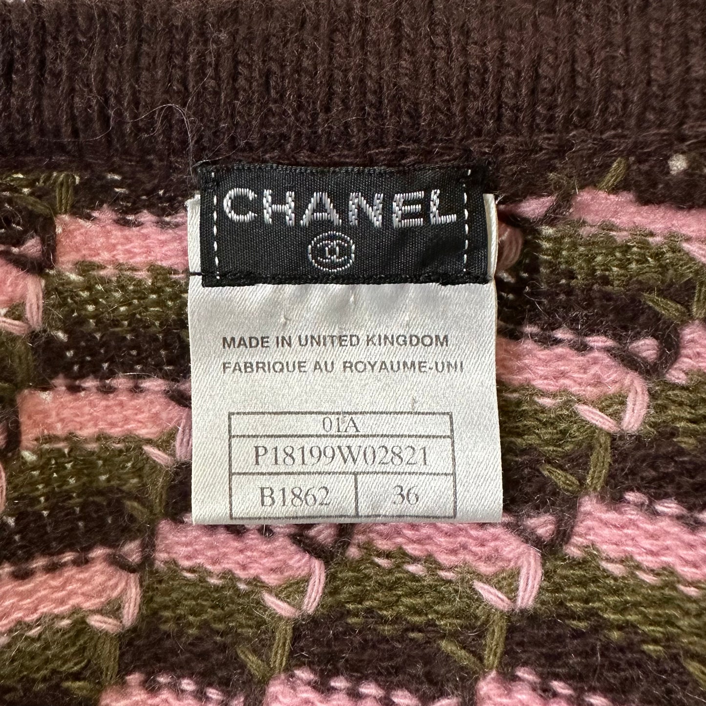 CHANEL Knit Cropped Cardigan and Vest Set