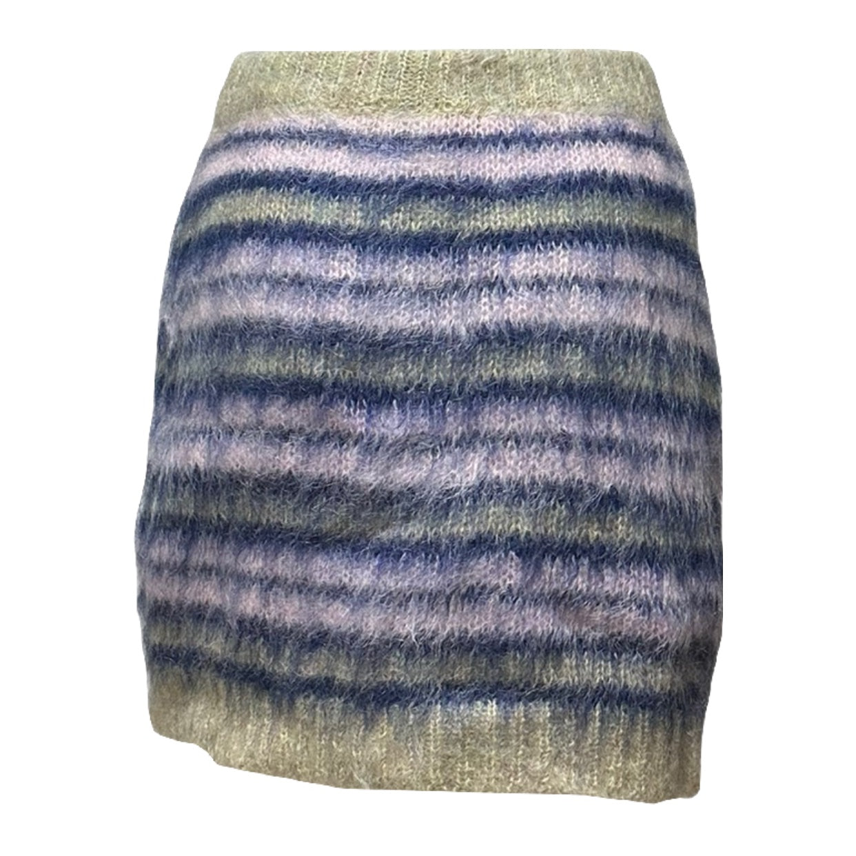 MARNI Fall Winter 2022 Knit Striped Mini Skirt