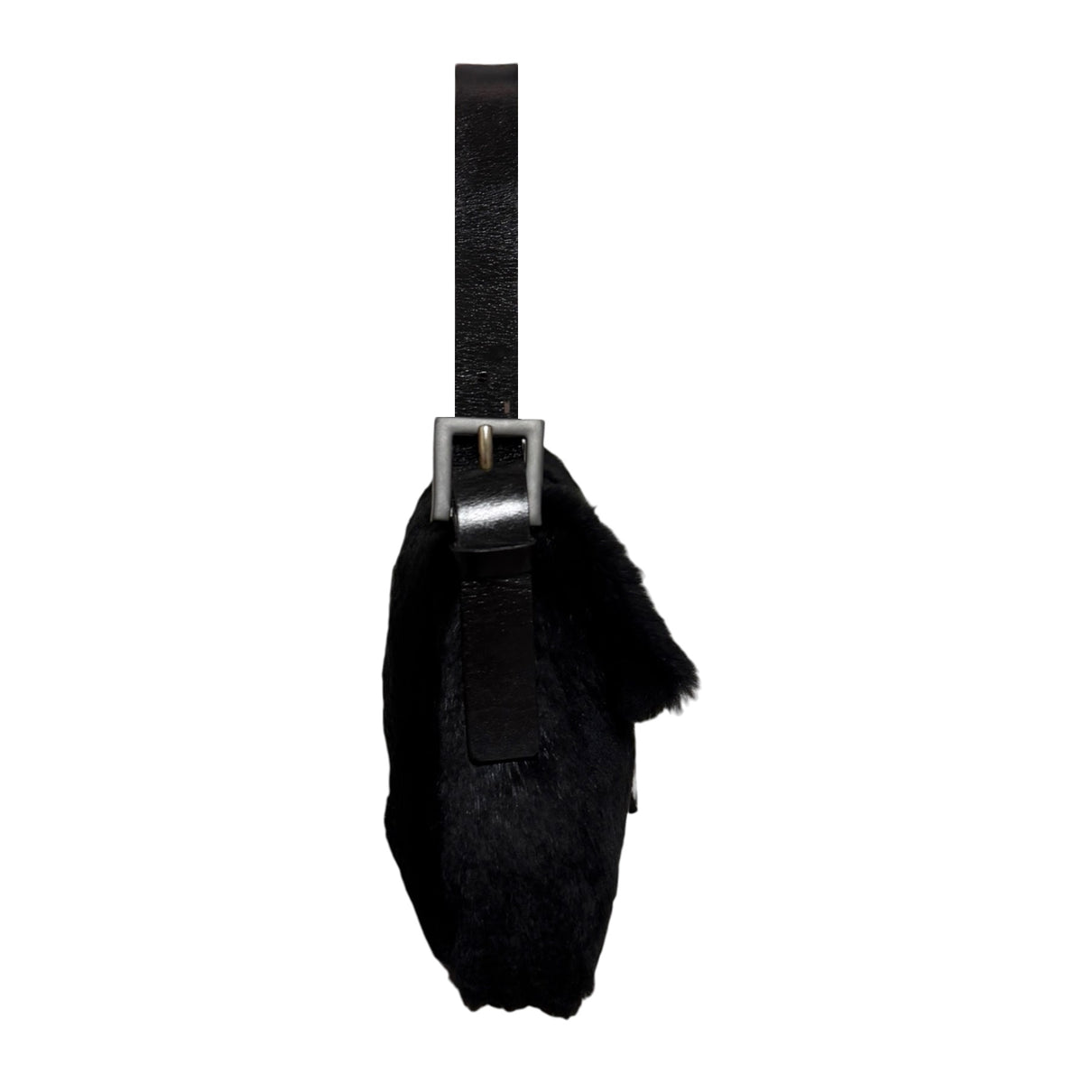 FENDI Vintage Rabbit Fur Baguette Bag