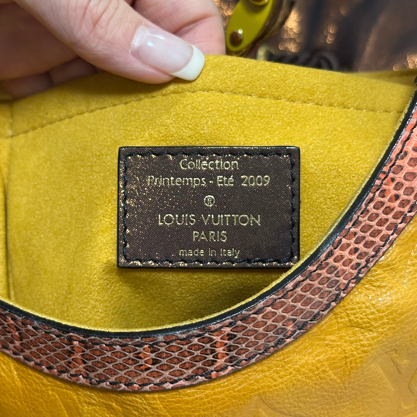 LOUIS VUITTON Spring Summer 2009 Limited Eddition Monogram Epices Kalahari PM Shoulder Bag