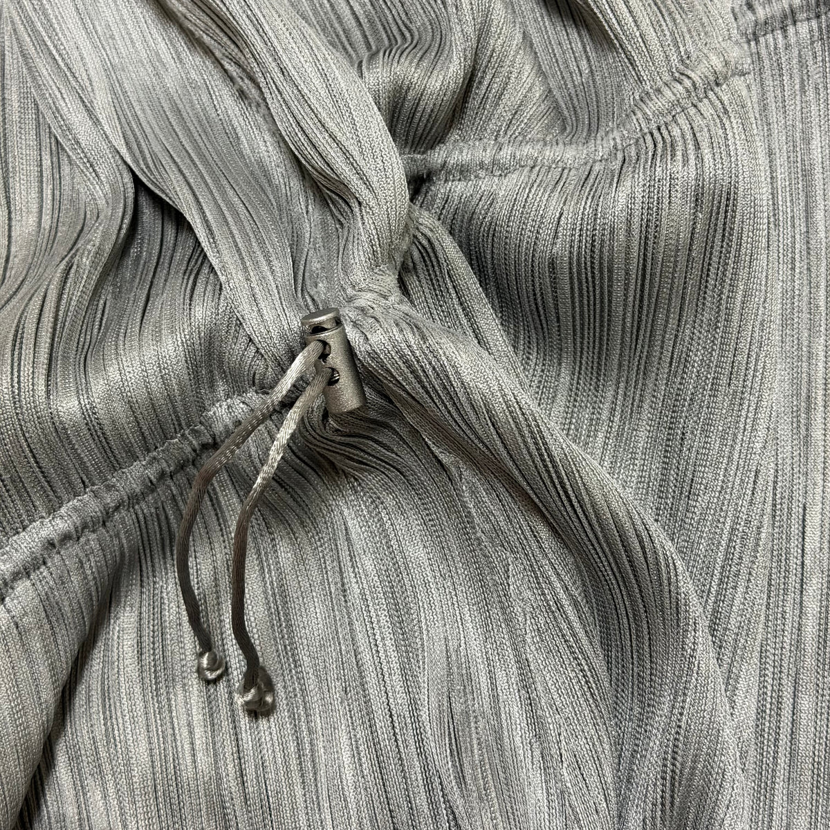 PLEATS PLEASE ISSEY MIYAKE 2003 Adjustable Drawstring Maxi Skirt