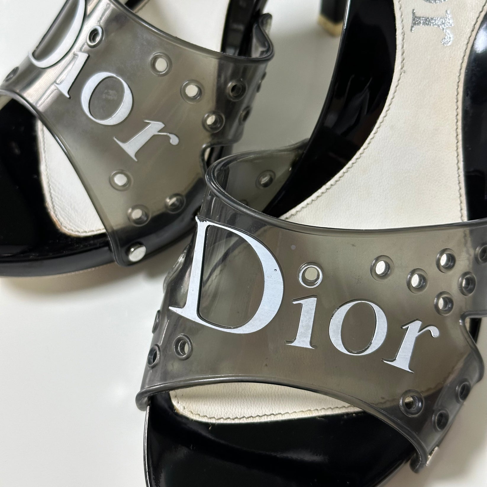 dior jelly sandals